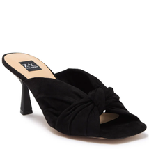 Zac Zac Posen Nathalie Mule Black Suede Sandals 5.5 NWOB - £55.15 GBP