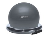 Balance Ball &amp; Base Kit, 65Cm Yoga Ball Chair, Exercise Ball With Inflat... - £44.22 GBP