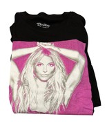 Britney Spears Long Sleeve Graphic Tee Shirt Mini Dress Size XL - $24.75