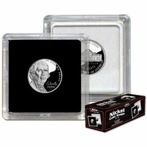 (25) BCW (2 x 2) COIN SNAPS - NICKEL - BLACK - £17.19 GBP