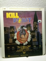 CED VideoDisc Kill Point (1984) RCA Corporation, Vestron Video HTF Rare - £11.00 GBP