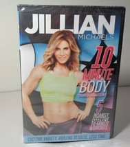 Jillian Michaels: 10 Minute Body Transformation New Dvd 5 Ten Minute Workouts - £22.68 GBP