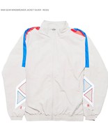 RAW GEAR WINDBREAKER JACKET SILVER - RG501 -LARGE - $64.34