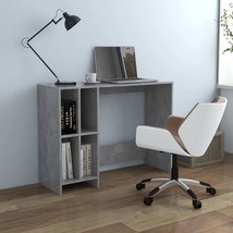 Notebook Desk Concrete Grey 102.5x35x75 cm Engineered Wood - £31.66 GBP