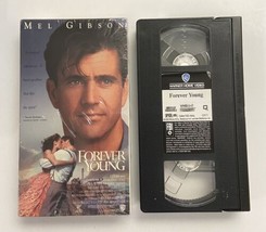 Forever Young VHS 1993 Mel Gibson, Jamie Lee Curtis, Elijah Wood, Romance - £4.13 GBP