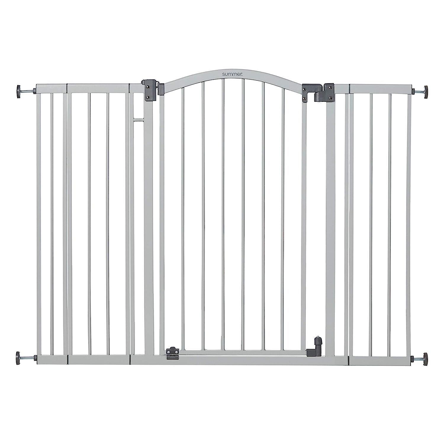 Summer Infant Extra Tall & Wide Baby Gate 29.5"-53" Wide, 38" Tall Gray - $47.50