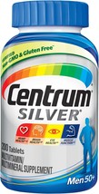 Centrum Silver Multivitamin for Men 50 Plus, Multivitamin/Multimineral Supplemen - £37.42 GBP