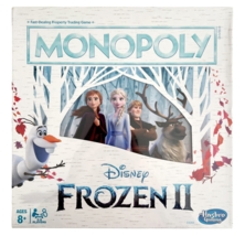 Frozen 2 Monopoly NEW Disney Parker Brothers Factory 2018 Board Game GstRm - $19.99