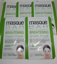 5 MASQUE BAR BRIGHTENING SHEET MASK 0.71 FL OZ EACH - $12.82
