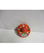 Vintage Ohio Art Metal Tin and plastic Spinning Top Snoopy Peanuts Gang ... - €34,14 EUR
