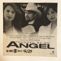 Touched By An Angel Tv Guide Print Ad Toby Keith Roma Downey Della Reese TPA8 - £4.64 GBP
