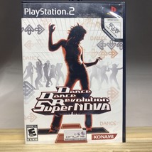 Dance Dance Revolution SuperNova (Sony PlayStation 2, 2006) Complete Ps2 - $6.93