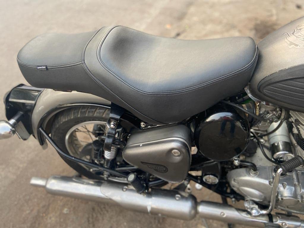 Fit For Royal Enfield  Classic 350/500 Complete Touring Low Riding Seat ... - $175.99