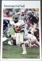 FREEMAN MCNEIL &quot;SUPERSTAR&quot; NEW YORK JETS VINTAGE METAL SIGN 12X8IN - $34.72 CAD