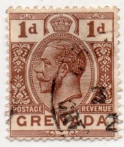 Used Grenada Postage Stamp - King George V (1923) - £3.11 GBP