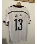 MENS Medium Thomas Müller #13 Germany Deutschland Soccer Football Futbol... - £33.38 GBP