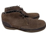 GH Bass Earth Mens Size 10D Dark Brown  Suede Leather Booties - $22.99