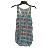 American Eagle Tank Top Size Small Colorful Geometric Pattern Womens Vis... - £10.30 GBP