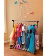 Child Garment Clothing Rack Kids Closet Organizer w/ Velvet Hangers - €24,06 EUR
