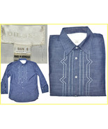 DIESEL Showroom Men&#39;s Shirt S / 39 EU / 15 1/2 US! BALANCE PRICE! DI06 T1G - £59.82 GBP