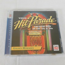 Your Hit Parade Golden Memories Greatest Hits of the 40s 50s CD 1999 Time Life - £8.38 GBP