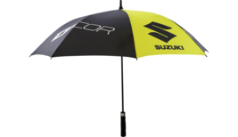 New D&#39;Cor Visuals Suzuki Army Umbrella Yellow / Black Push Button Open 3... - £28.20 GBP