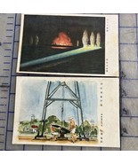 Vintage Japanese Postcards WWII 1940s Ship On Fire Naval &amp; Men Working - €27,09 EUR