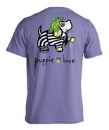 New PUPPIE LOVE BEETLEJUICE HALLOWEEN STRIPED Pup T SHIRT - $424.24 MXN+