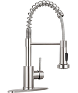 Kitchen Faucet with Pull down Sprayer,Commercial Single Handle Kitchen S... - $49.72