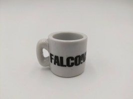 Vintage NFL Miniature Mini Coffee Cup Mug - Atlanta Falcons  - 1 1/2&quot; - £3.90 GBP