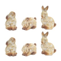 Rabbit (Set of 6) 9&quot;H Terracota - £47.70 GBP