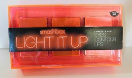 Smashbox Light it Up 3 Palette Set: Eyes~Contour~Lips Brand New - $45.00