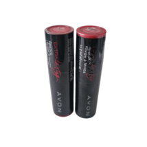 Avon Extra Lasting Lipstick In Endless Red &amp; Ravishing Rose Sealed Lot - £12.62 GBP