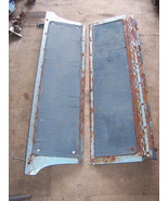 1968 DODGE CORONET STATION WAGON REAR CARGO AREA METAL COVERS / DOORS OEM - €156,80 EUR