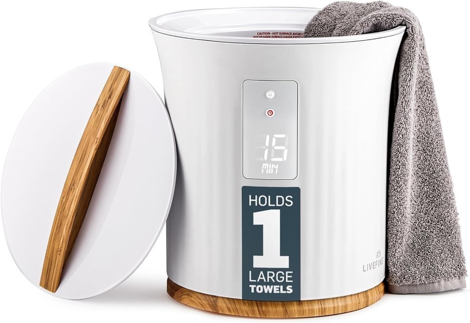 Luxury Towel Warmer with LED Display & Adjustable Timer - Fits 40” x 70” Towels Item image 3