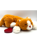 Calmeroos Cat Plush Heartbeat Calming Separation Anxiety Relief Toys Kit... - $33.46 CAD