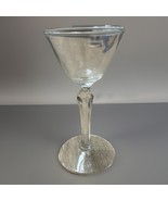 Libbey Vintage Crystal Cordial Sherry Glass Faceted Stem ✨ - $464.58 MXN