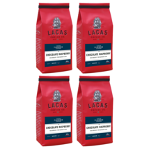 Lacas Flavored Coffee Chocolate Raspberry Ground 12oz 4 count - £33.94 GBP