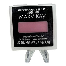 New Mary Kay Chromafusion Blush Wineberry Full Size - $11.77