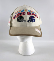 Super Bowl XXXIII (33) Snapback Baseball Hat Logo Athletic - Broncos vs. Falcons - £31.30 GBP