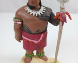 Disney Moana Chief Tui 3.5&quot; Collectible Figure - £6.18 GBP