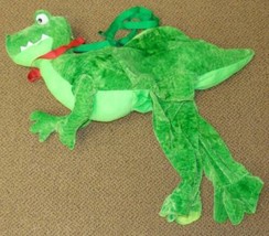Dinosaur T-Rex Step In Ride On Rider Plush Green Halloween Costume-sz 1/3 yrs - £29.59 GBP