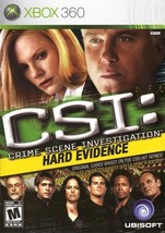 CSI Crime Scene Investigation Hard Evidence - Xbox 360  - £13.38 GBP