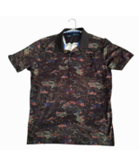 Robert Graham Shark Attack Shirt Multicolored Size XL Stretch Material P... - $1,109.93 MXN