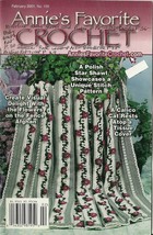 Annie&#39;s Favorite Crochet February 2001 No. 109 Pattern Book Magazine - £5.58 GBP
