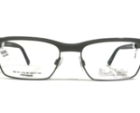 Roberto Steffani RS 131 COL 90 Eyeglasses Frames Black Grey Rectangle 52... - $29.69