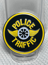 Police Traffic Motor Office Mark Lentz E.O.W. 9/18/2019 Challenge Coin - £23.86 GBP