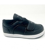 Creative Recreation Cesario Lo Black Teal Perf Toddler Baby Sneakers  - $30.11 CAD