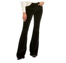 DL1961 Womens 28 Black High Rise Velvet Rachel Instrasculpt Flare Pants ... - $24.49