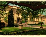 Huntington Library &amp; Art Gallery San Marino California CA UNP WB Postcar... - £2.34 GBP